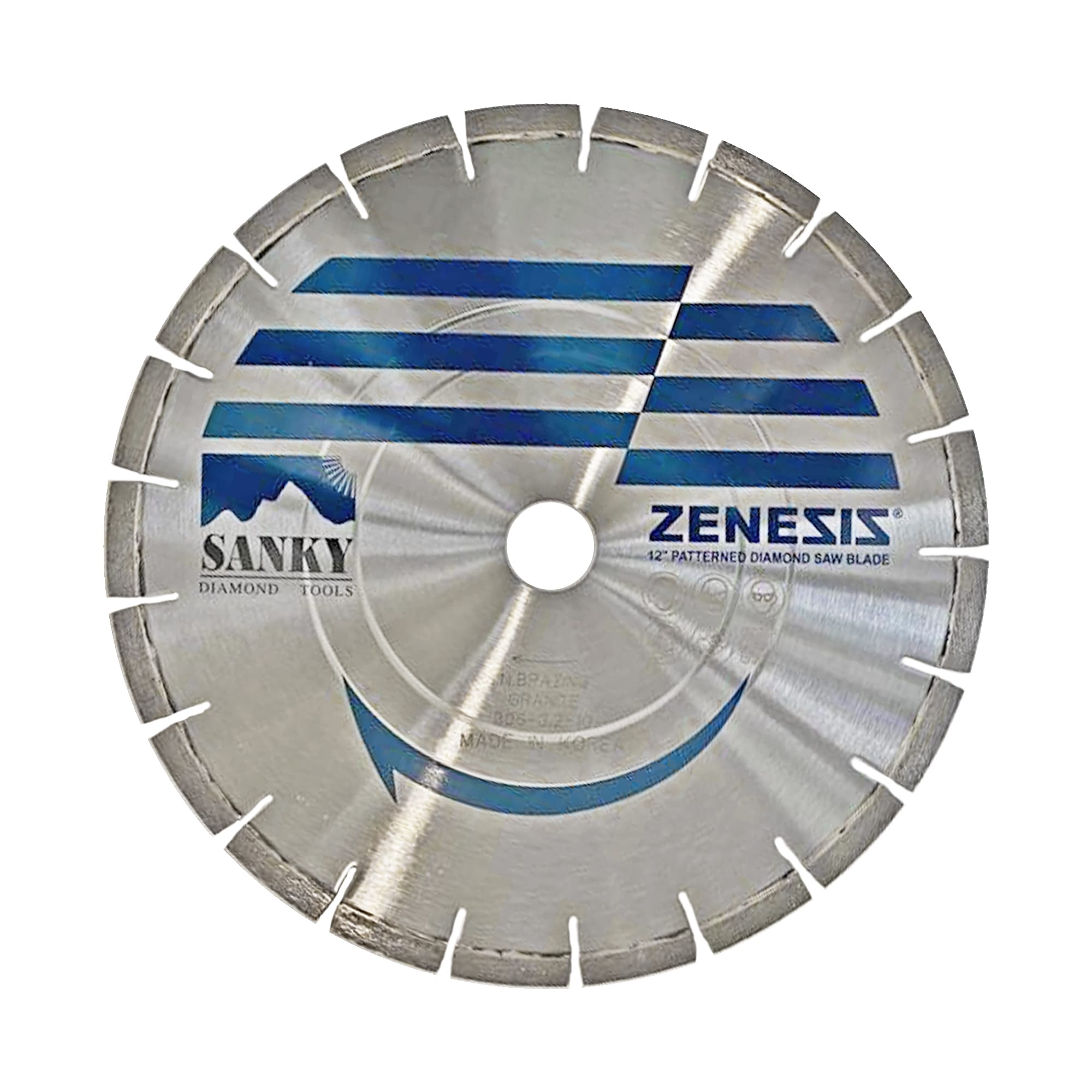 Диск алмазный отрезной 300D - ZENESIS SANKY для гранита и  бетона; корпус Бесшумный арт. 1-1