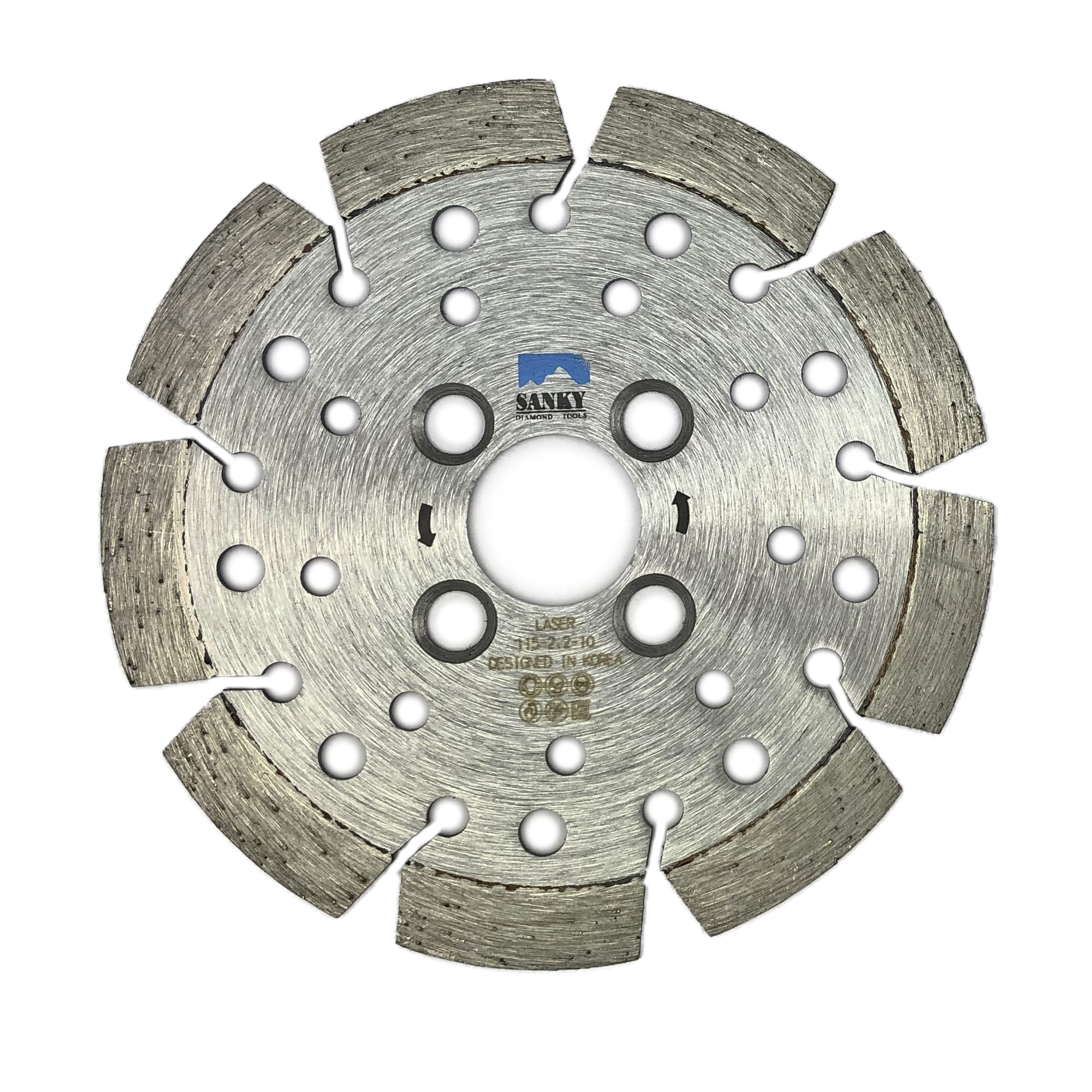 Диск алмазный отрезной 115D -  SANKY стандарт 22