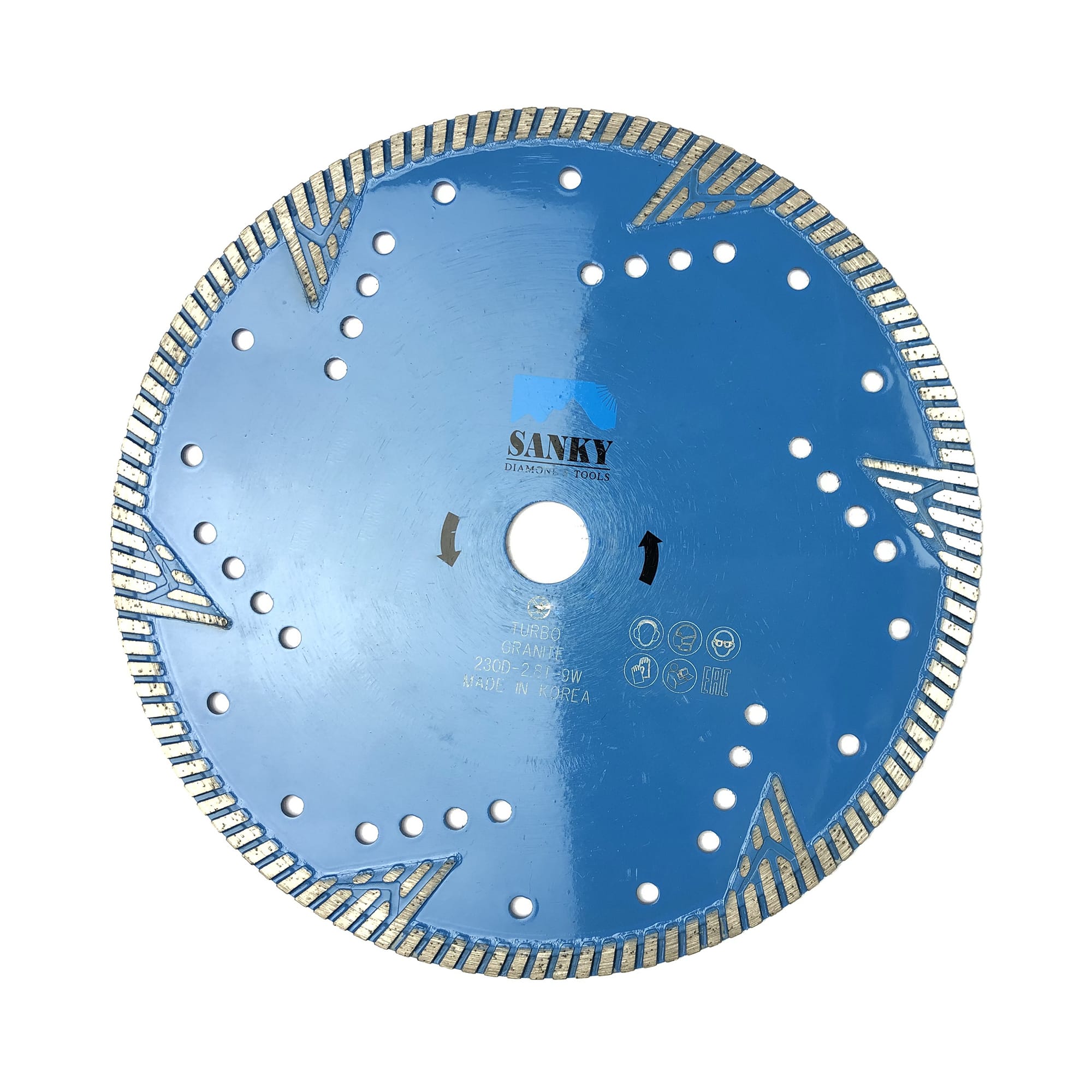 Диск алмазный отрезной 232D -  SANKY TURBO PROTECTION 22