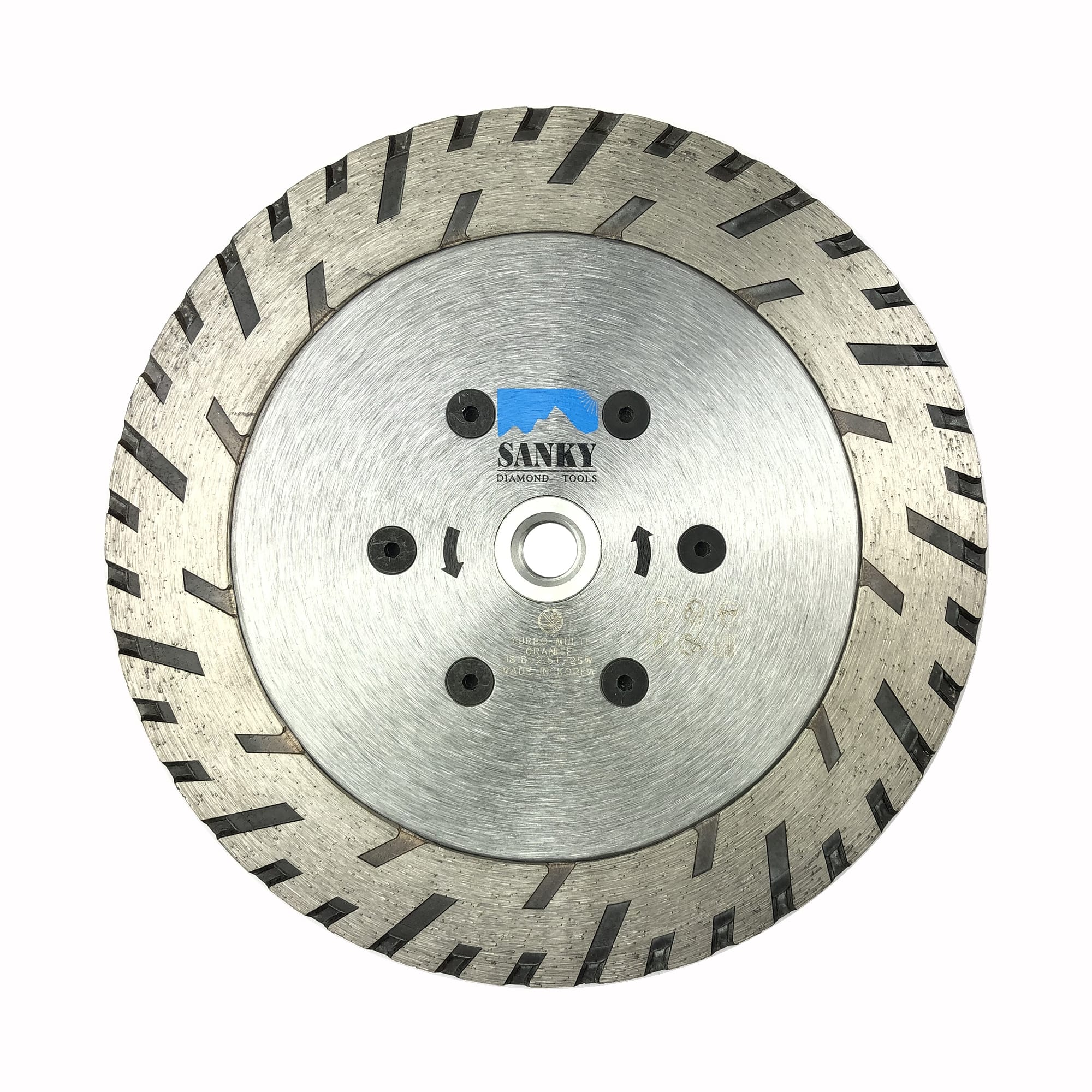 Диск алмазный отрезной 180D -  SANKY MULTI ECO Фланец М14 для гранита и  бетона арт. 12-5