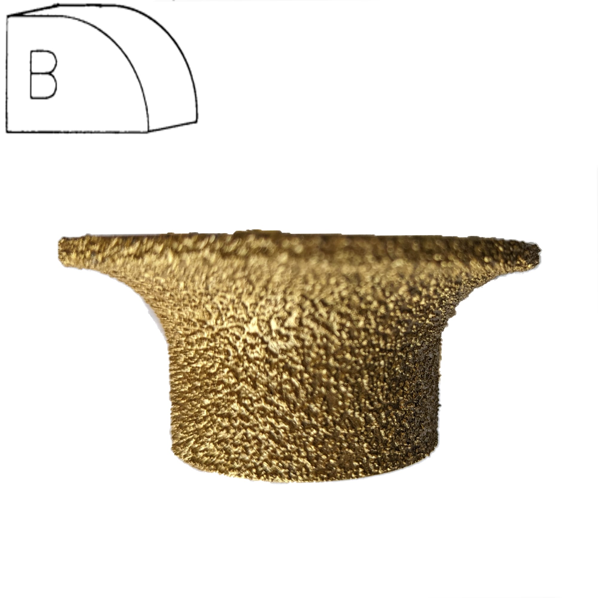 Профильная фреза для угловых шлифовальных машин B30  арт. 18-028