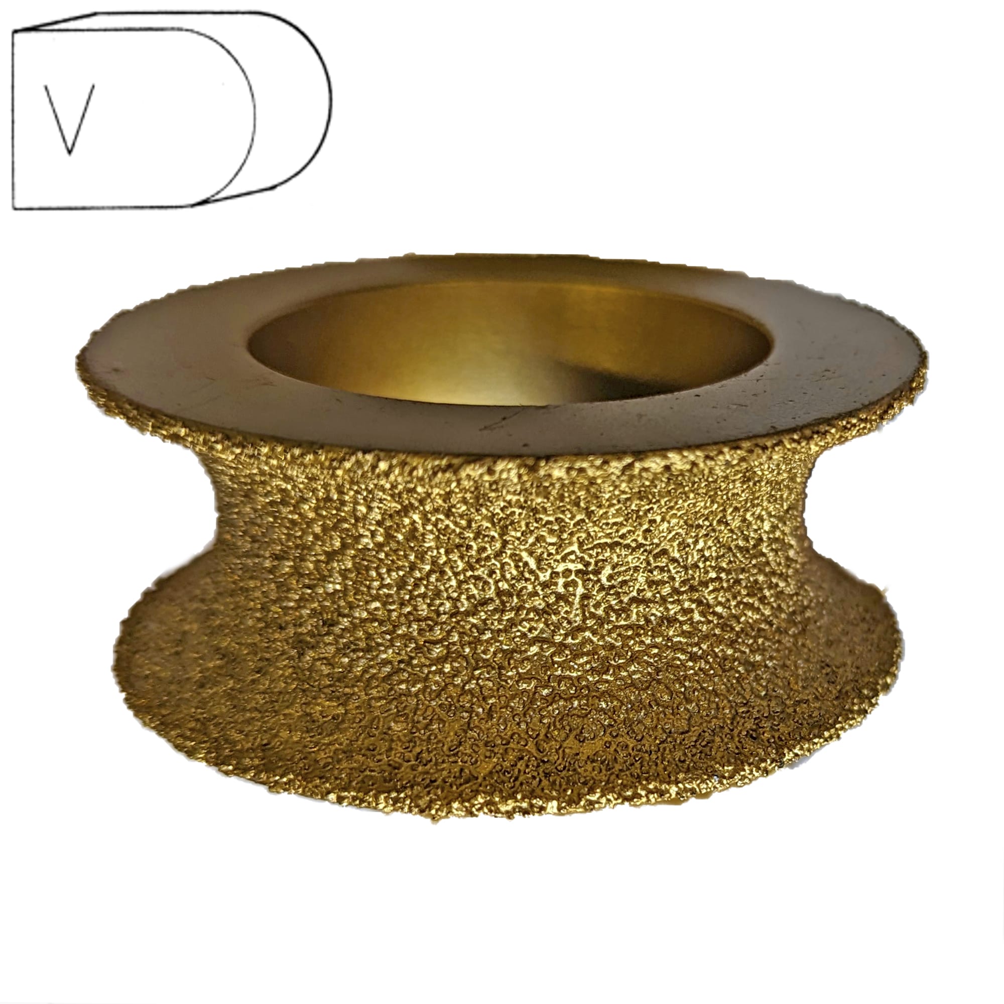 Профильная фреза для угловых шлифовальных машин V25  арт. 18-037