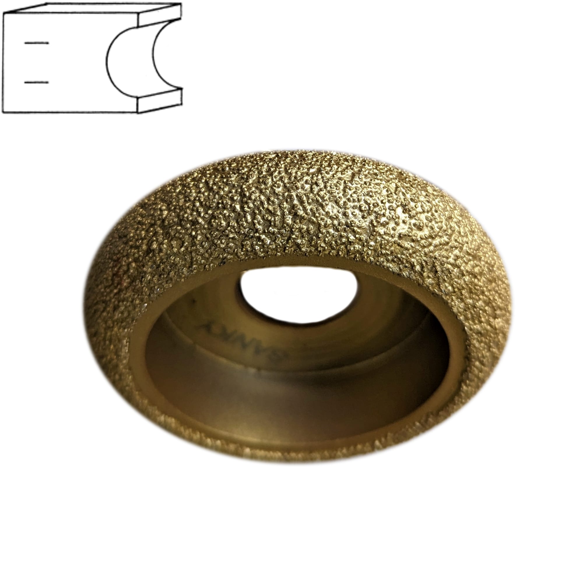 Профильная фреза для угловых шлифовальных машин Z20  арт. 18-041