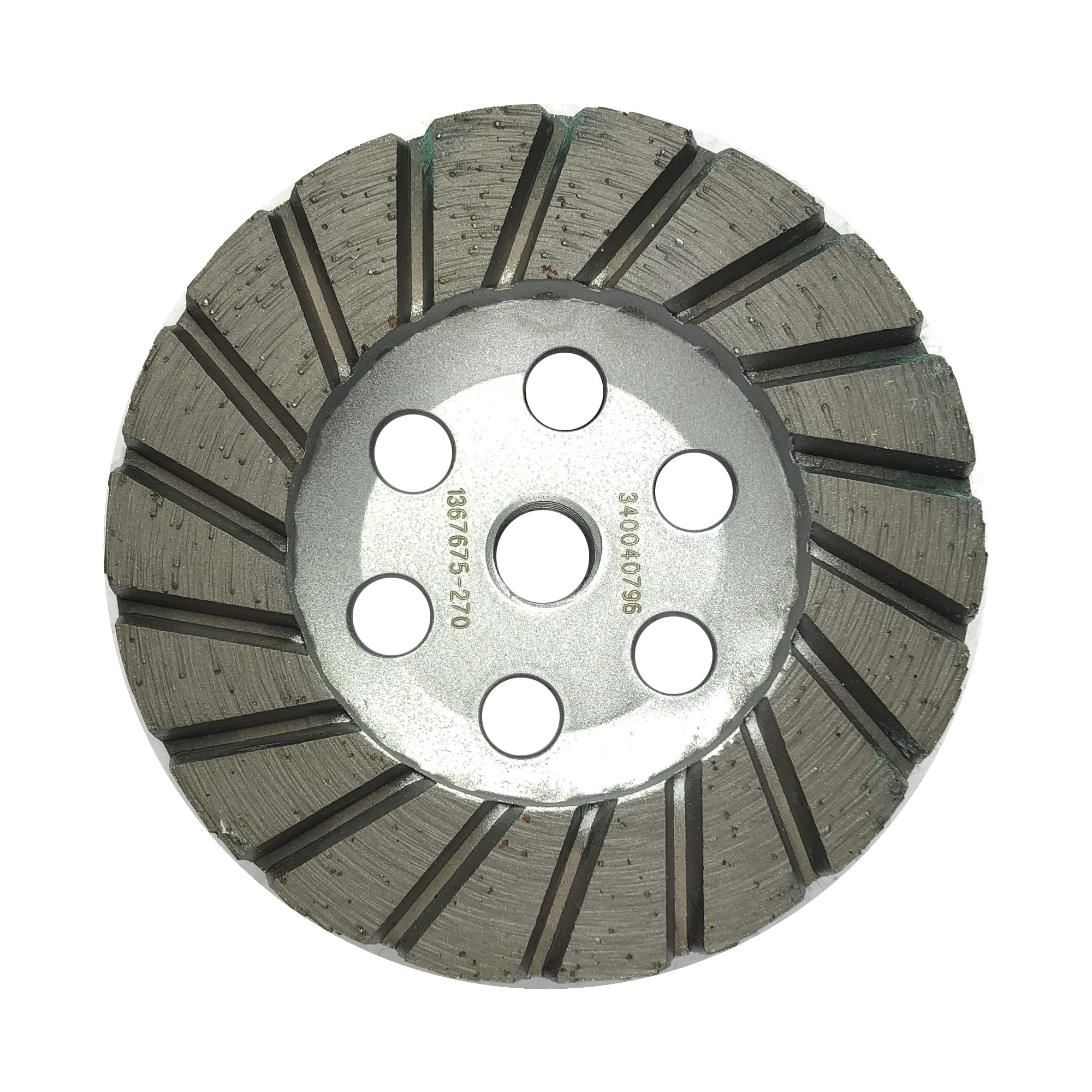 Фреза алмазная торцевая (ФАТ) Ф100 10T #25/30 (00) для гранита и  бетона арт. 18-1