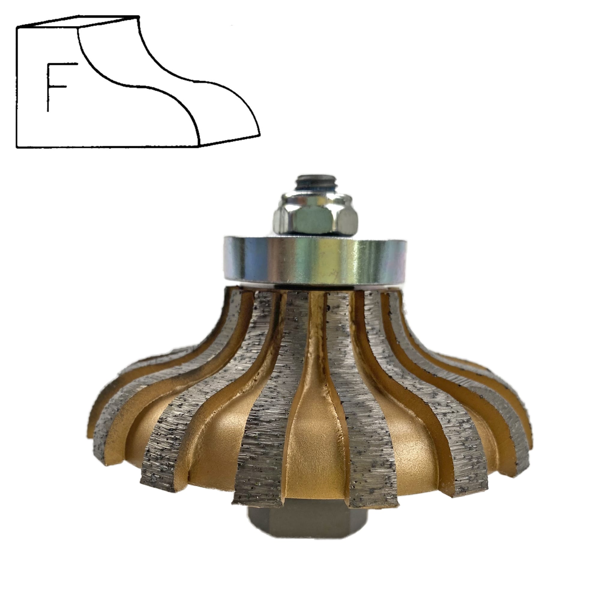 Профильная фреза сегментная F30  арт. 18-193