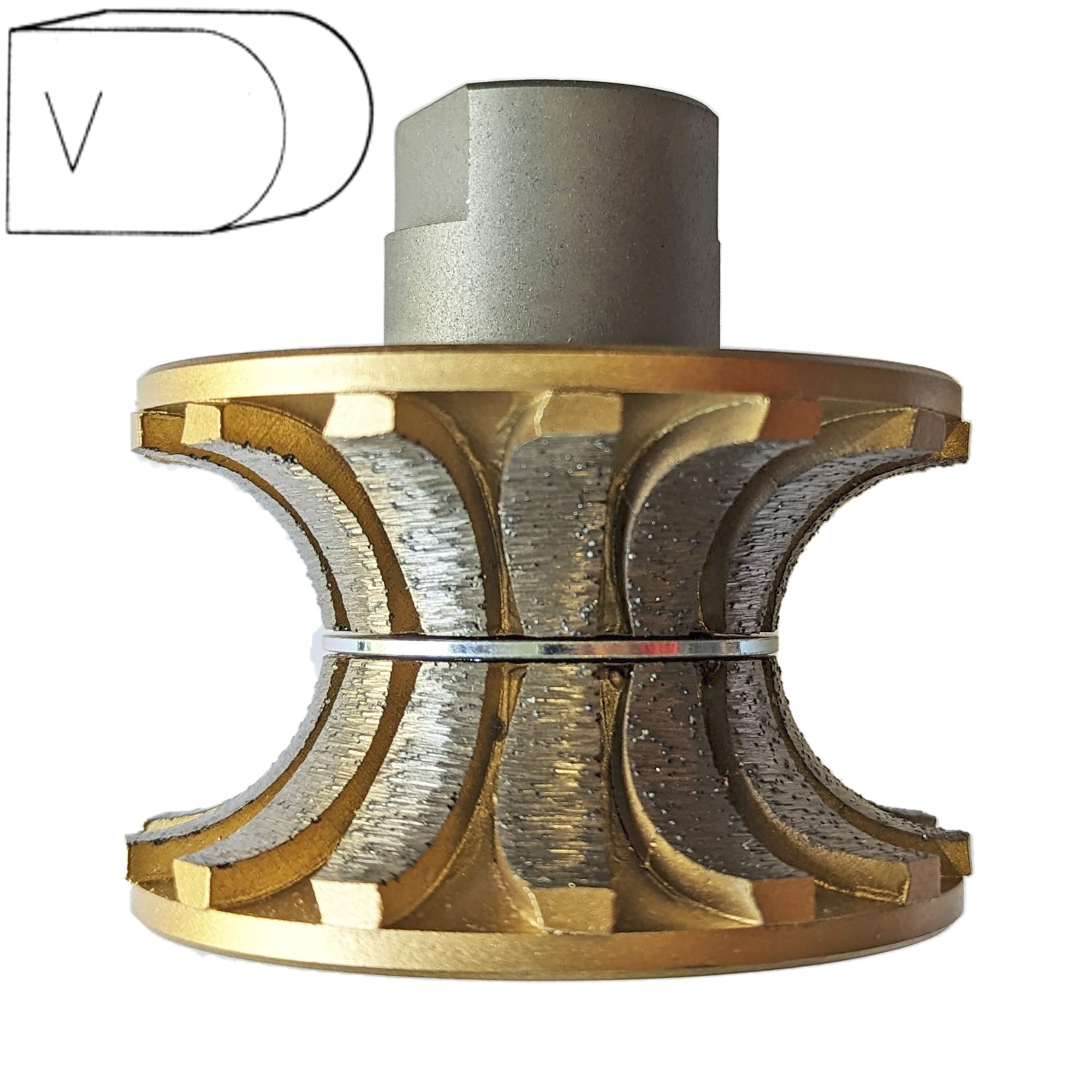 Профильная фреза сегментная V30  арт. 18-198