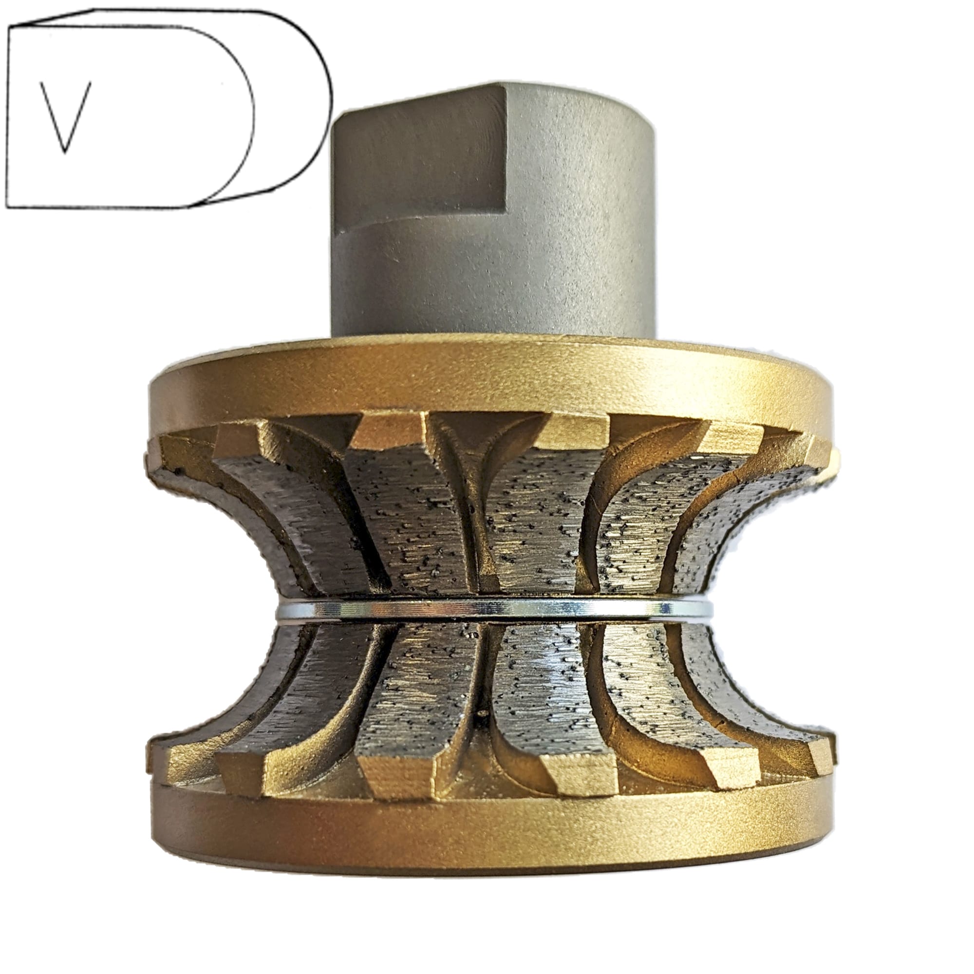 Профильная фреза сегментная V20  арт. 18-199