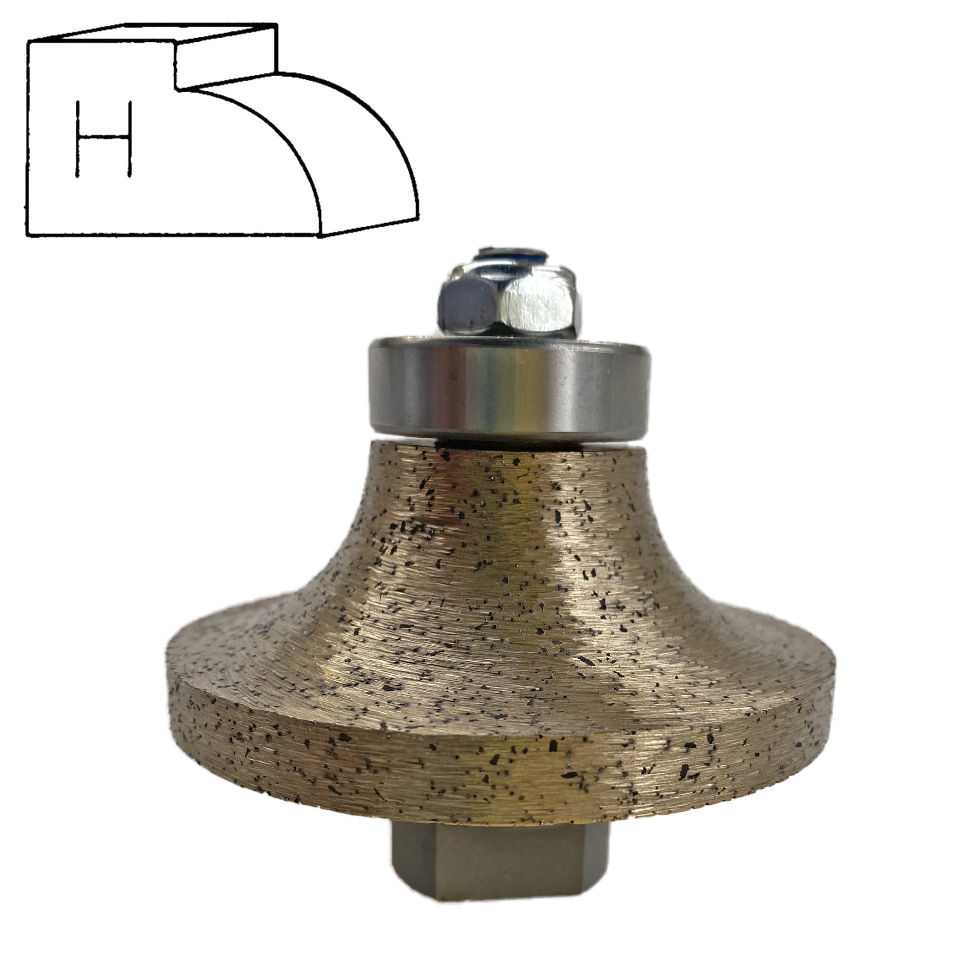 Профильная фреза сплошная H30 арт. 18-204