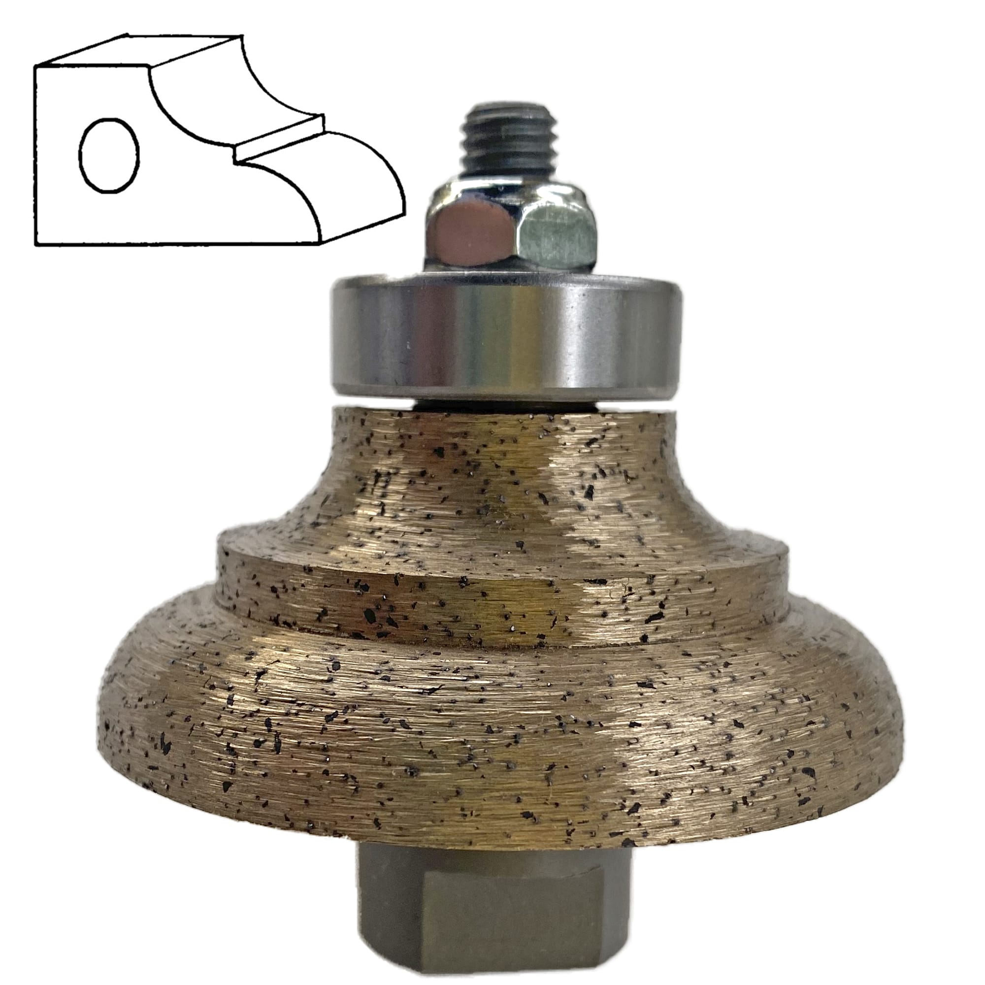 Профильная фреза сплошная O30 арт. 18-206