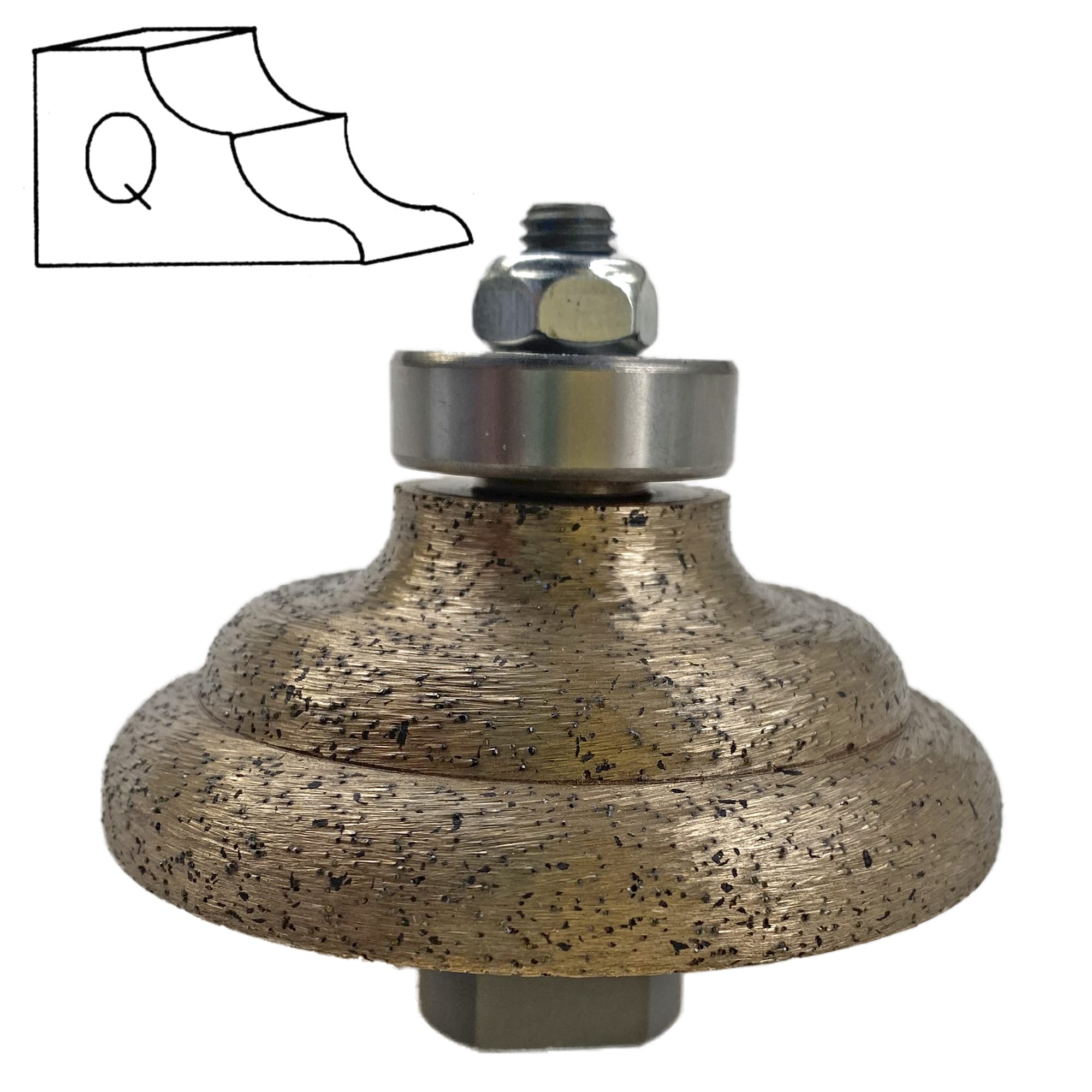 Профильная фреза сплошная Q30 арт. 18-207