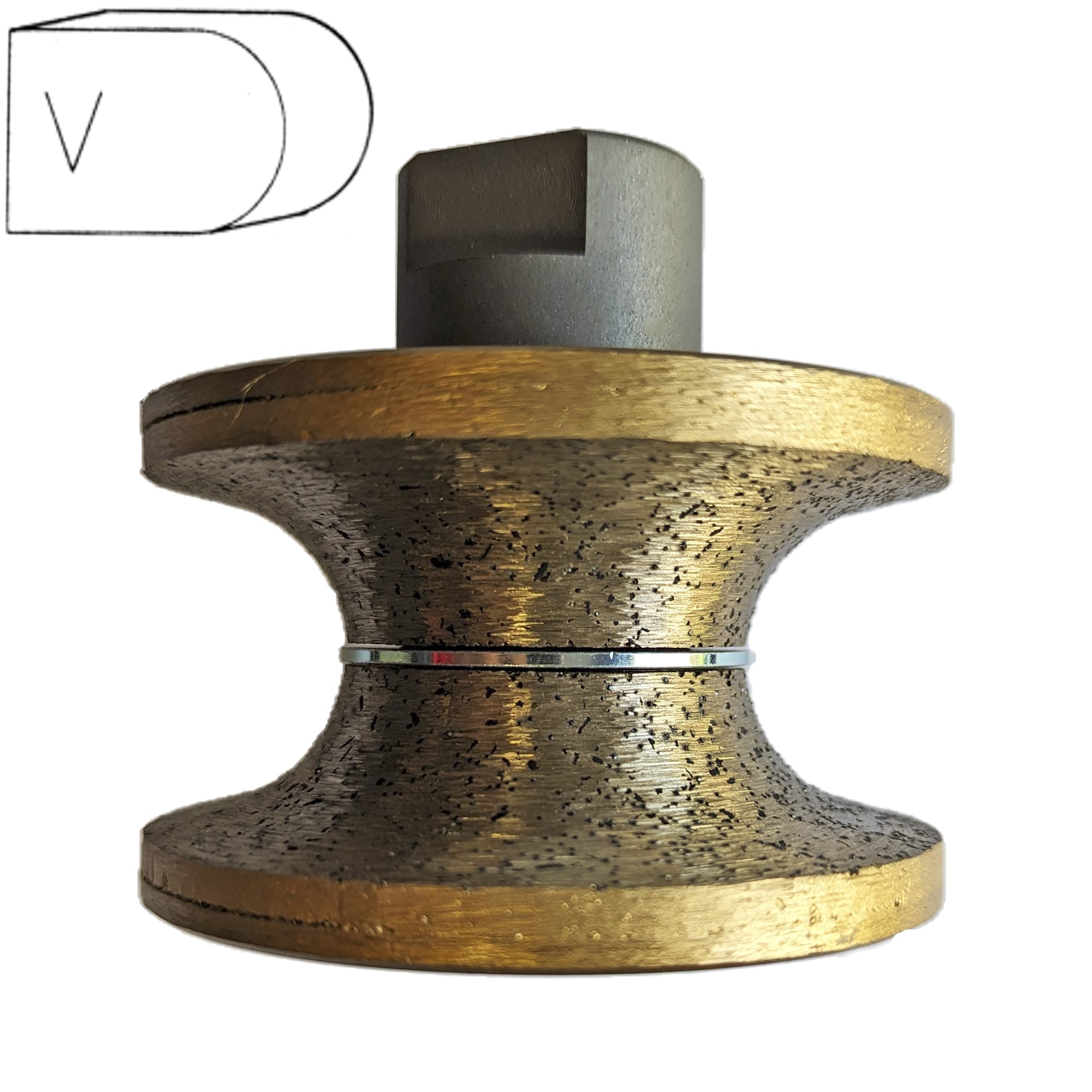 Профильная фреза сплошная V30 арт. 18-208