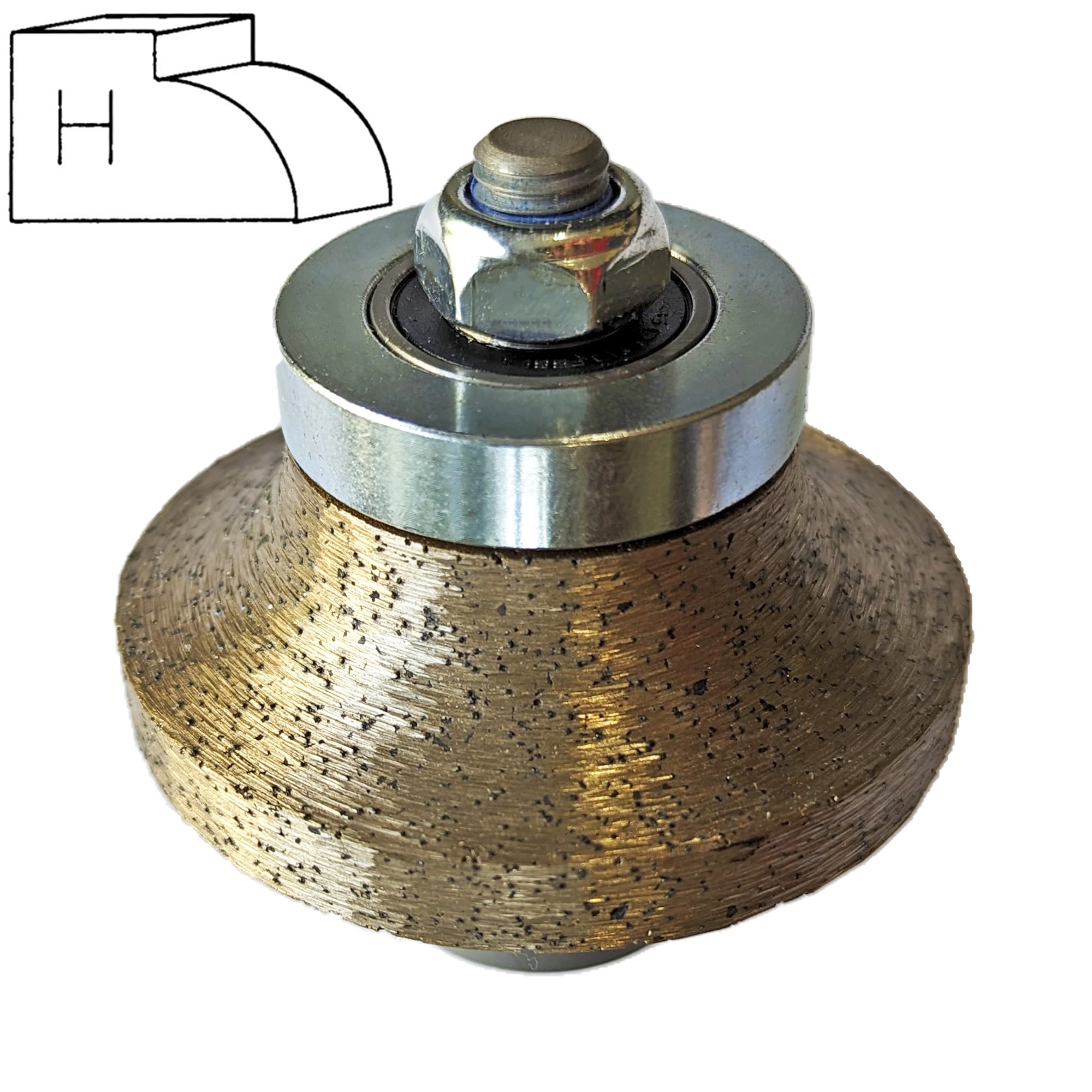 Профильная фреза сплошная H20 арт. 18-231