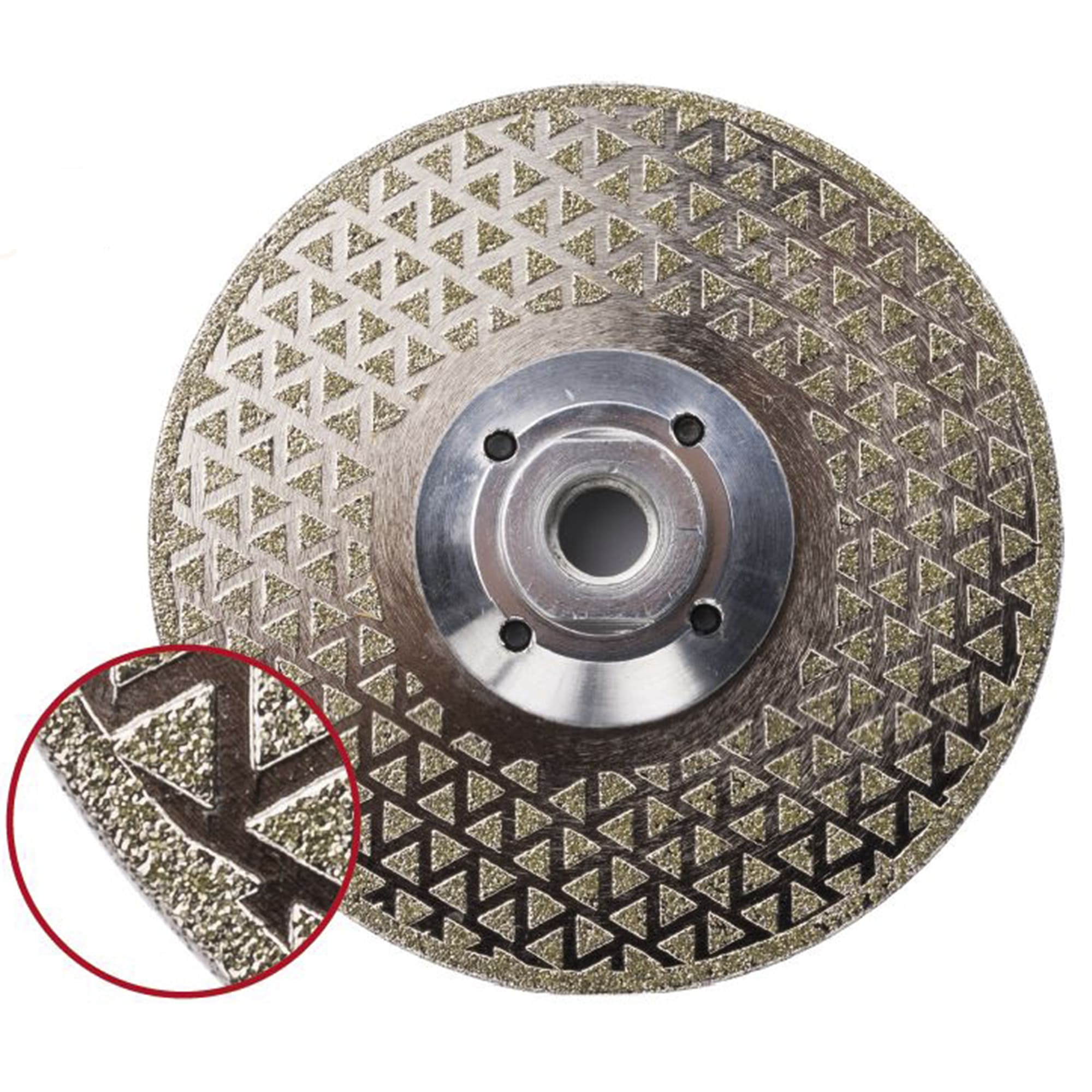 Диск алмазный отрезной 125D -  SANKY  двухсторонний  Фланец М14 для мрамора арт. 3-20