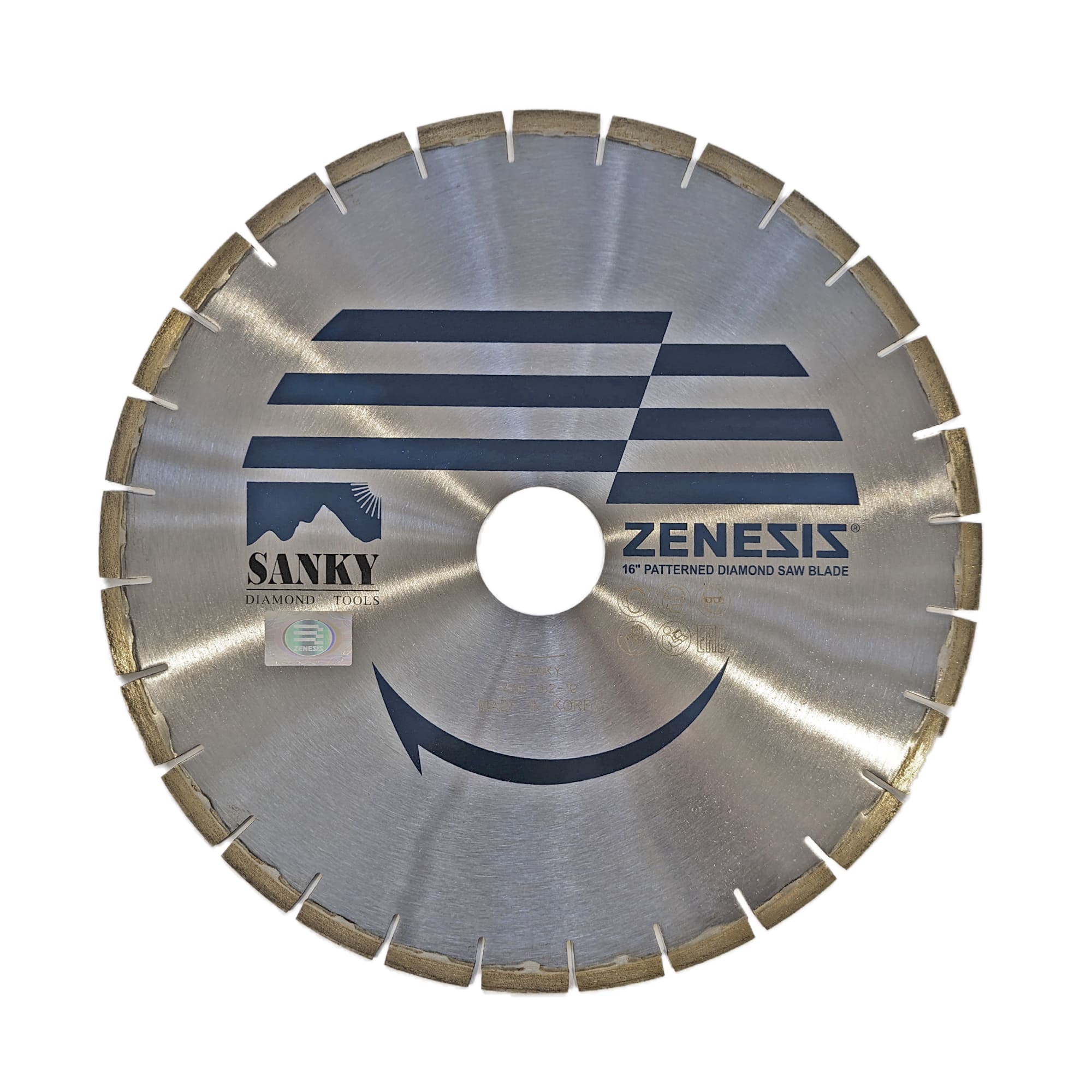 Диск алмазный отрезной 400D - ZENESIS  SANKY    для мрамора корпус Бесшумный арт. 3-50