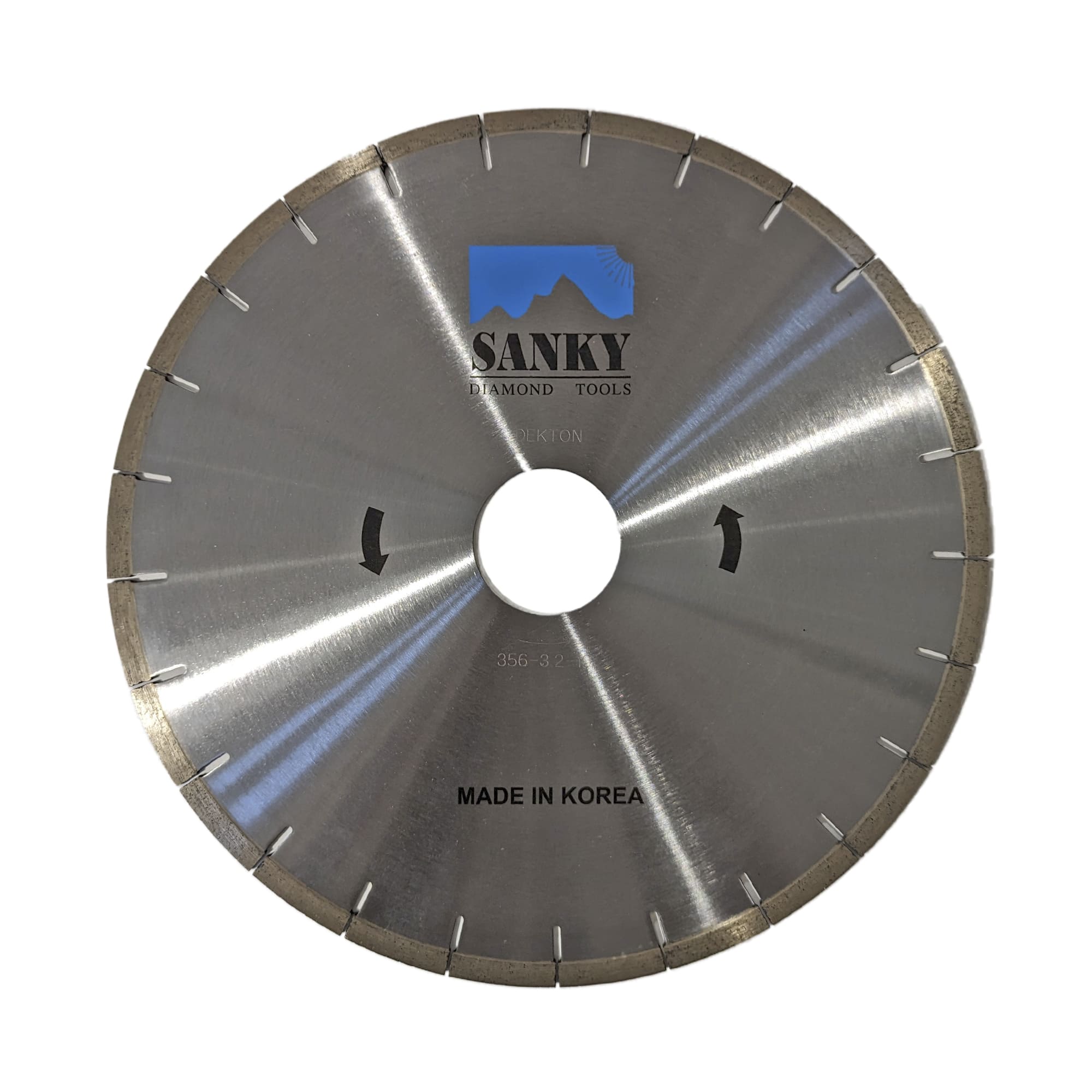 Диск алмазный отрезной 350D -  SANKY Dekton для керамогранита Dekton; корпус Бесшумный арт. 4-40