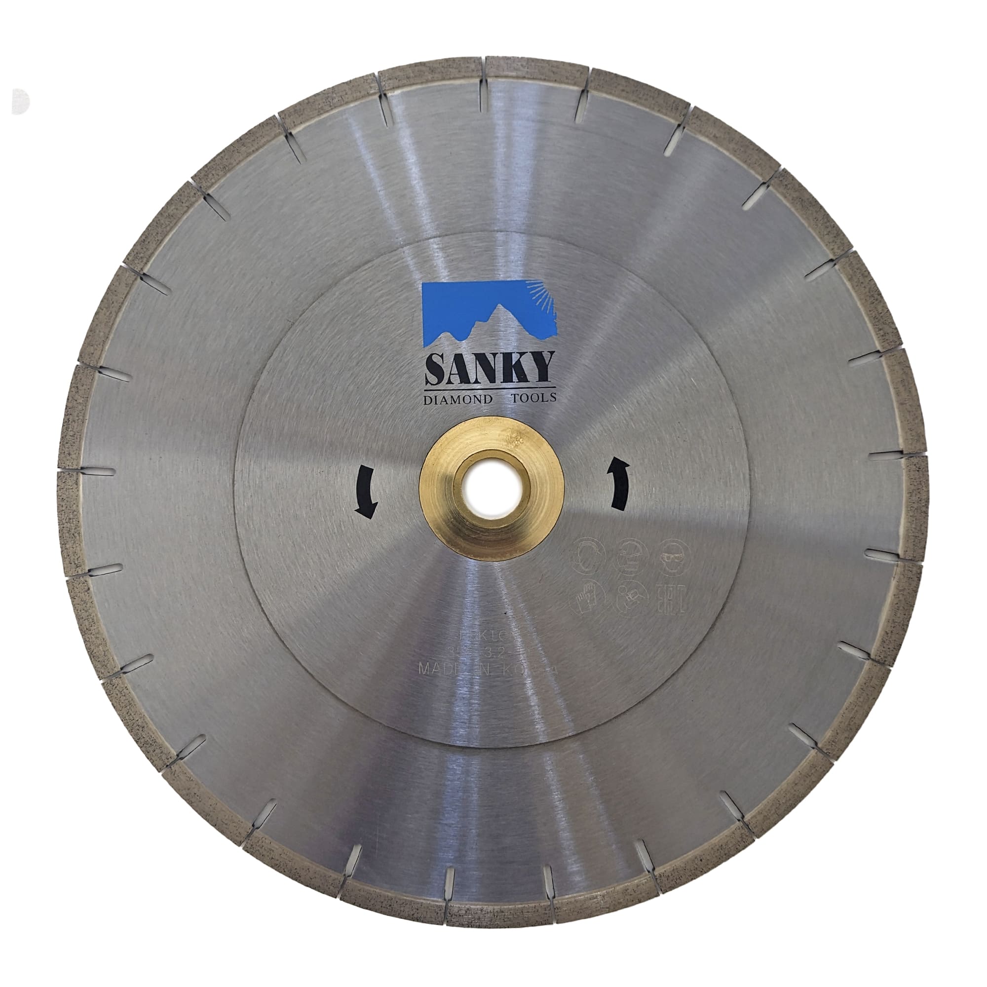 Диск алмазный отрезной 356D -  SANKY Dekton для керамогранита Dekton; корпус усиленный Бесшумный арт. 4-41-1