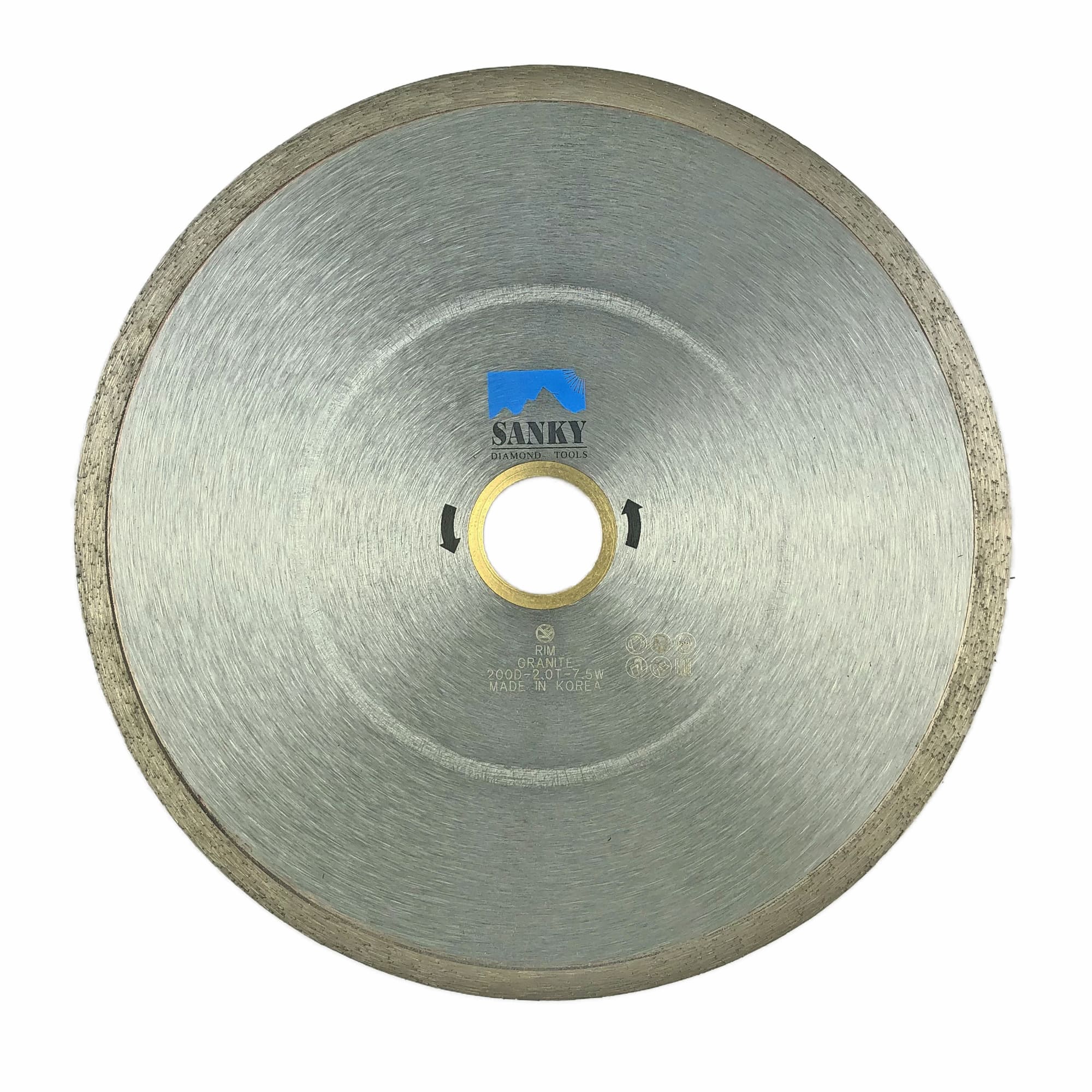 Диск алмазный отрезной 200D -  SANKY AOK для гранита и  мрамора арт. 5-3