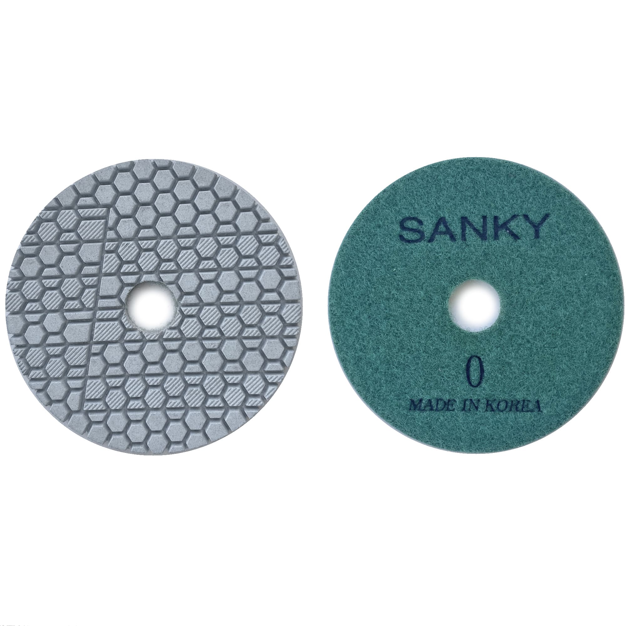 Гибкие полировальные круги Ф100  4-перехода ULTIMATE 3.0Т  SANKY #0 для гранита